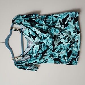 Off the Shoulder Pattern Women Top